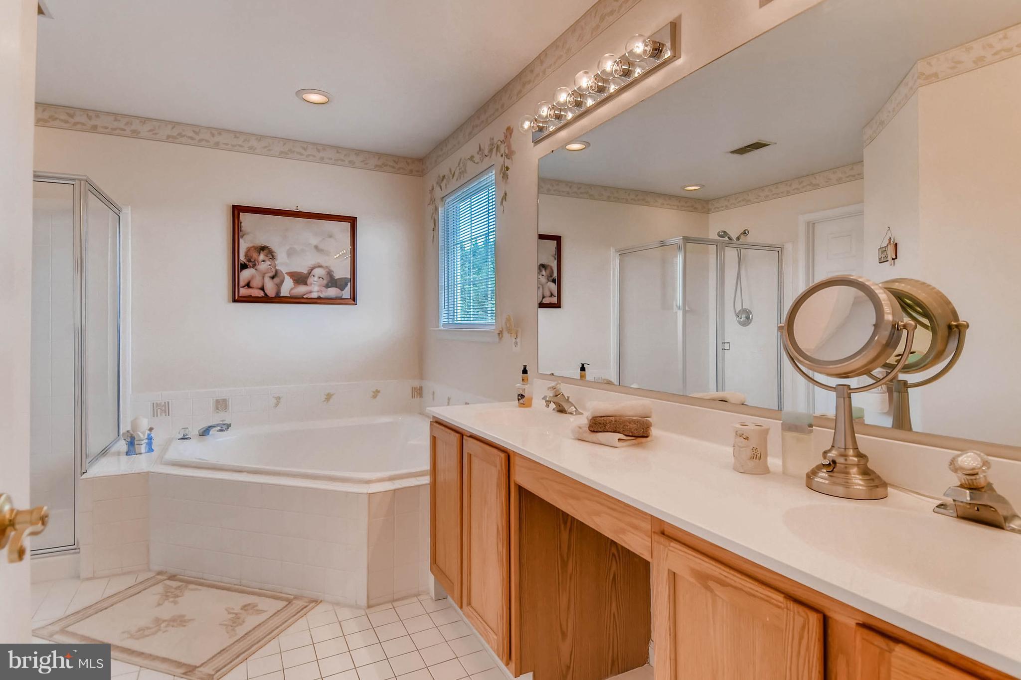 9639 Gerst Road Perry Hall, MD 21128 - Photo 16 of 30 Connected/dual vanities/soaking tub-