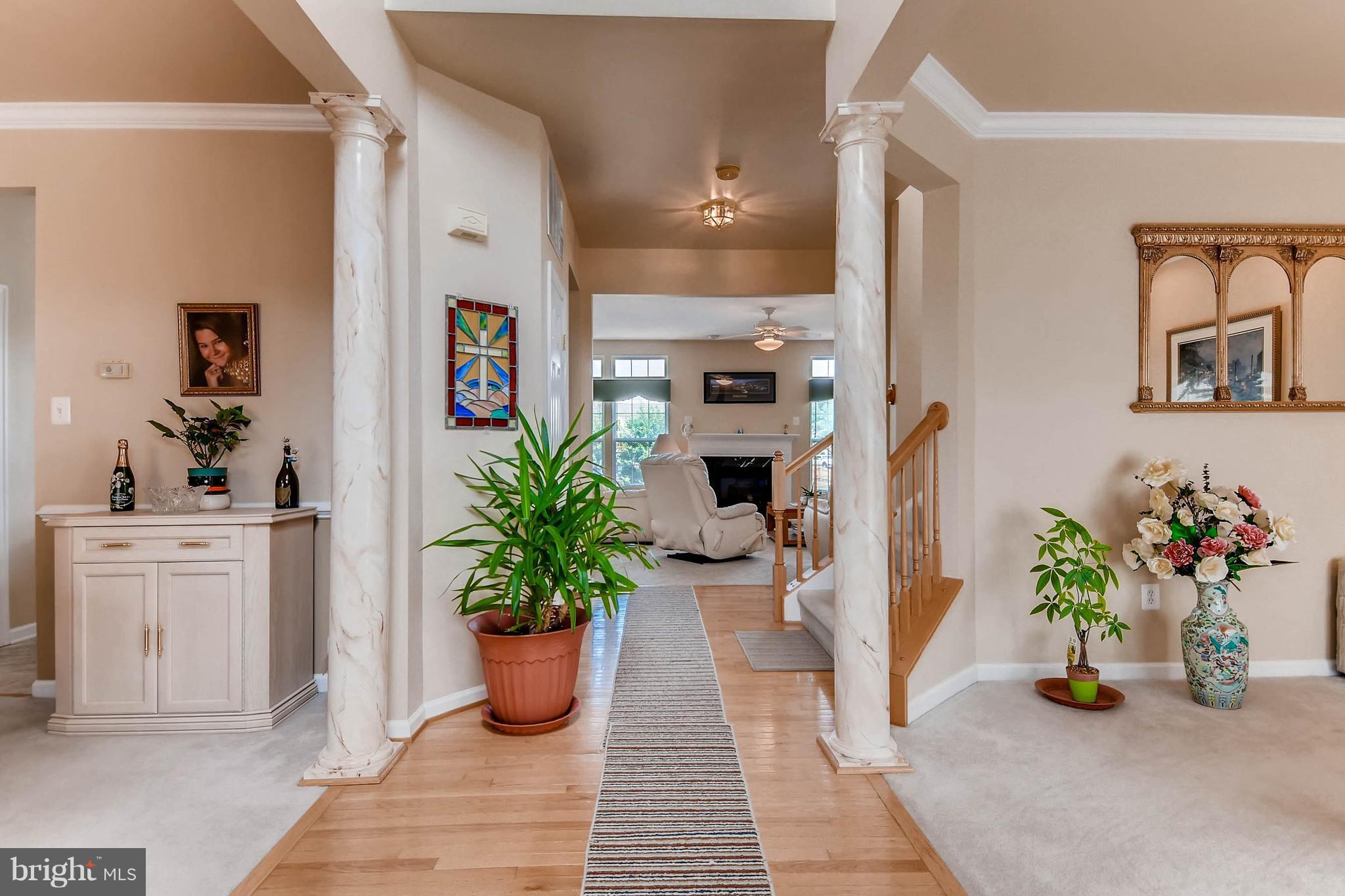 9639 Gerst Road Perry Hall, MD 21128 - Photo 3 of 30 Open foyer entrance w/hardwood flooring-