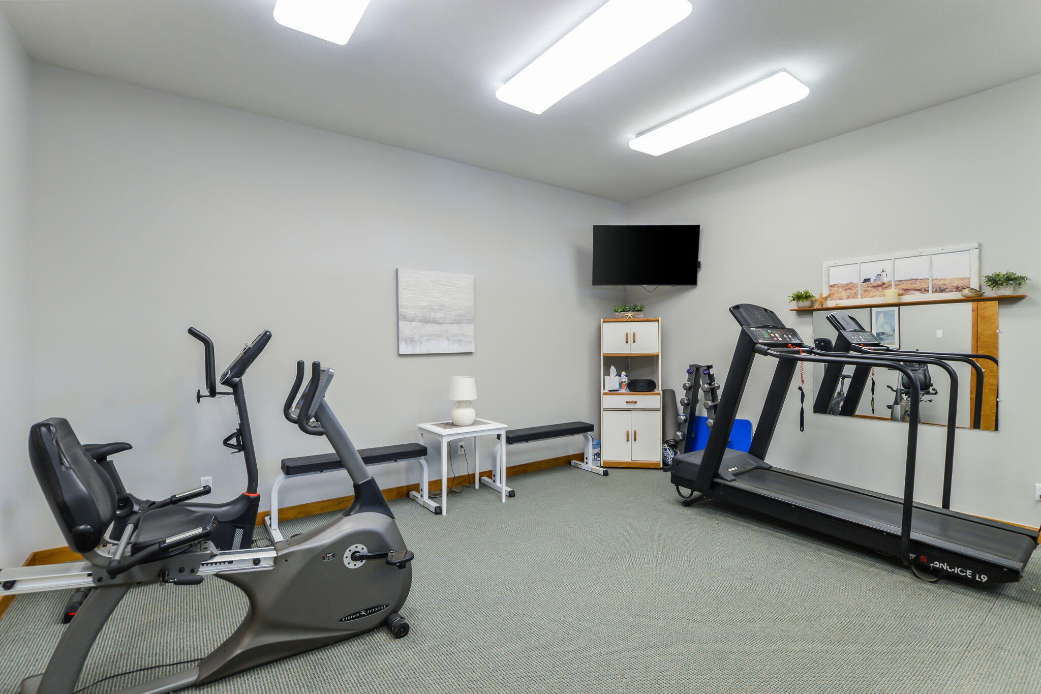 4 Riverview Avenue, Unit G Mashpee, MA 02649 - Photo 32 of 39 a view of a room with gym equipment