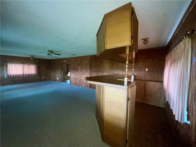 a view of water heater room