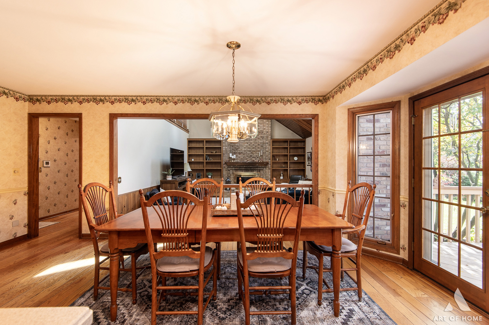 3112 Turnberry Road St. Charles, IL 60174 - Photo 22 of 77 a view of a dining room with furniture window and wooden floor