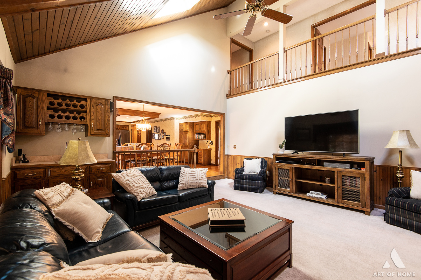 3112 Turnberry Road St. Charles, IL 60174 - Photo 27 of 77 a living room with furniture and a flat screen tv