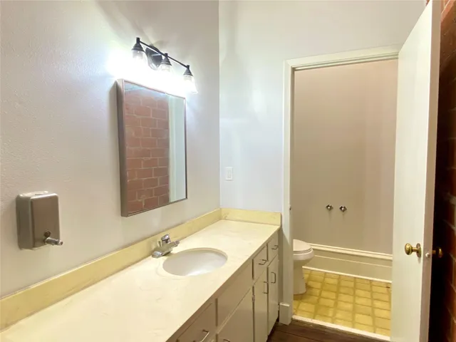 a view of a building with street