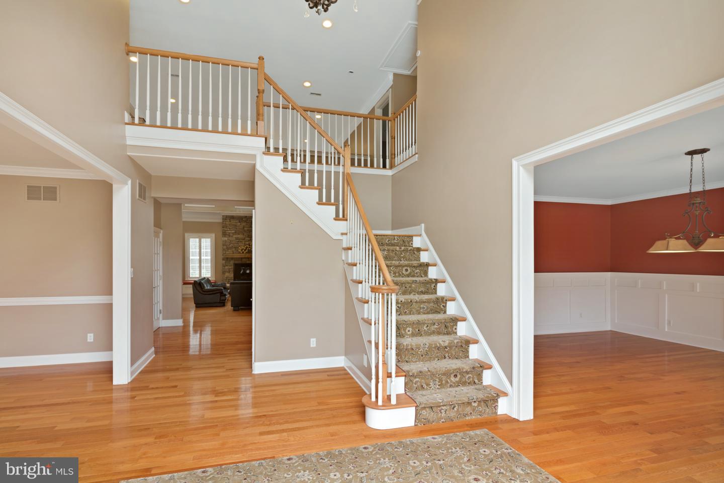 211 Kresson Gibbsboro Road Voorhees, NJ 08043 - Photo 2 of 35 Front staircase - large coat closet under stairs