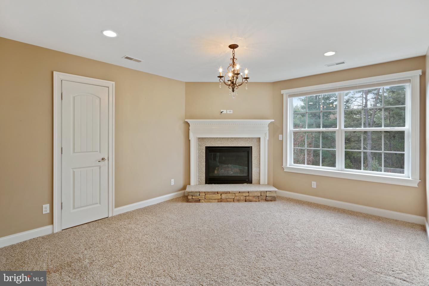 211 Kresson Gibbsboro Road Voorhees, NJ 08043 - Photo 21 of 35 Master suite sitting room w/gas fireplace