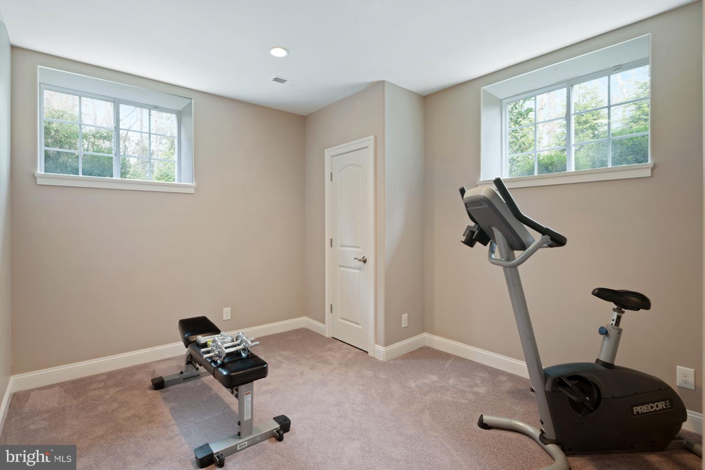 211 Kresson Gibbsboro Road Voorhees, NJ 08043 - Photo 30 of 35 Daylight basement work out room
