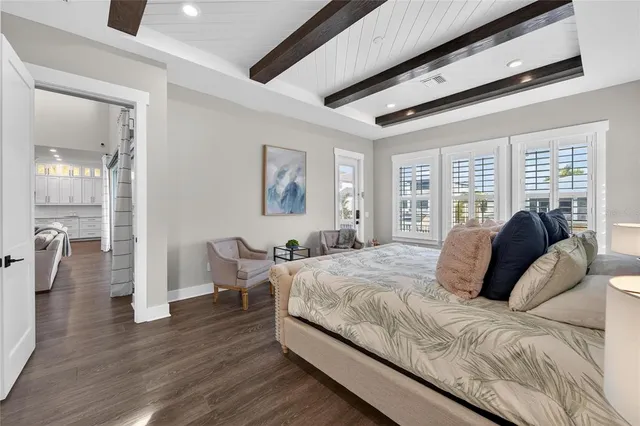a kitchen with stainless steel appliances granite countertop a stove and a refrigerator