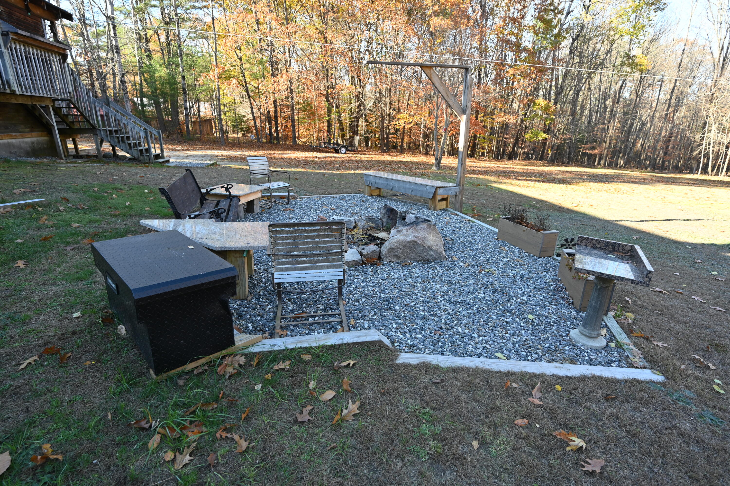 214 Kansas Road Bridgton, ME 04009 - Photo 7 of 29 Fire Pit