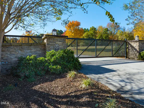 a view of outdoor space with seating space