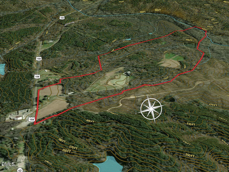 390 Line Creek Farm Road Yanceyville, NC 27379 - Photo 89 of 102 an aerial view of a house