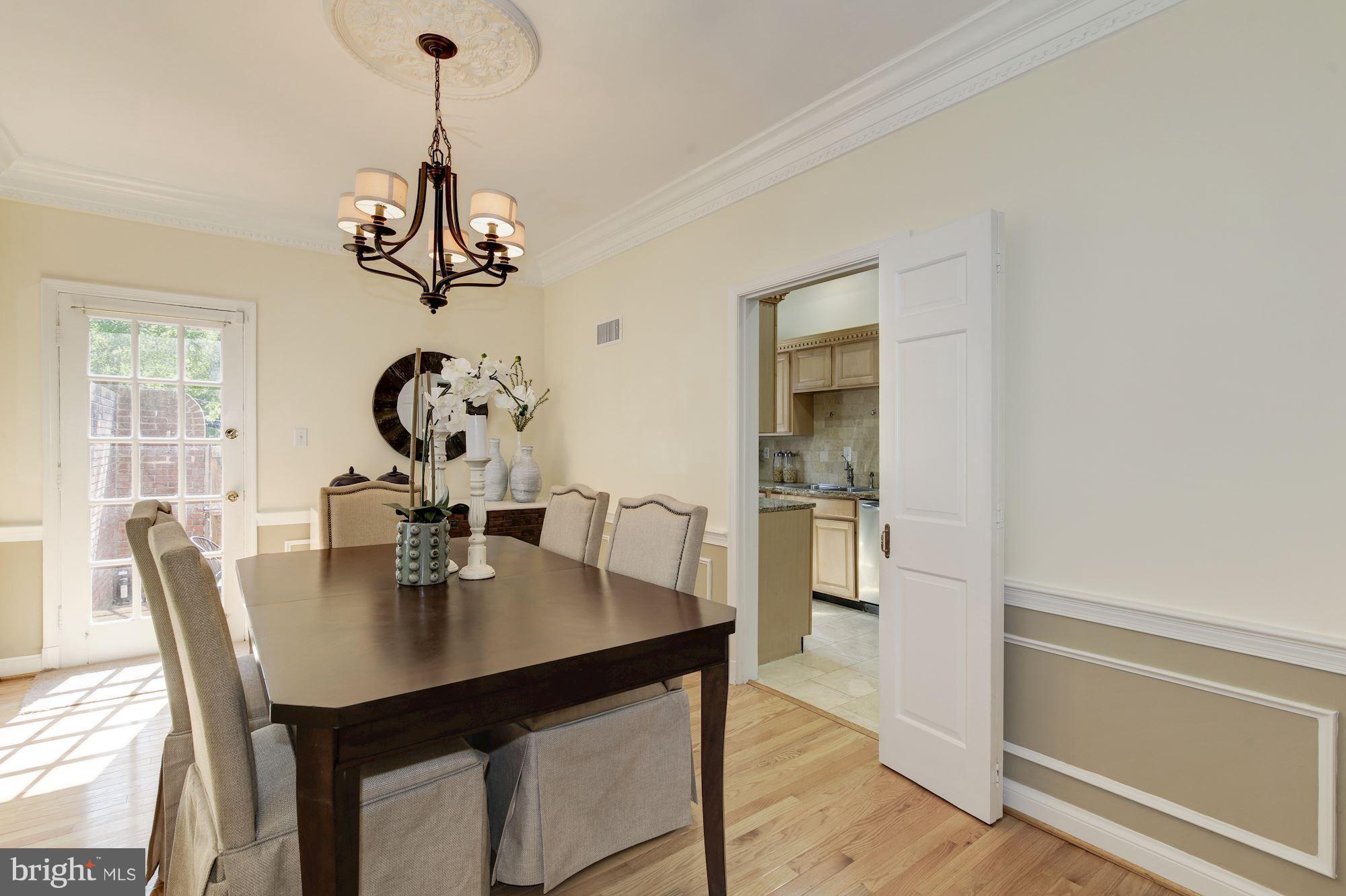 4200 River Road Northwest Washington, DC 20016 - Photo 6 of 30 a view of a dining room table and chairs