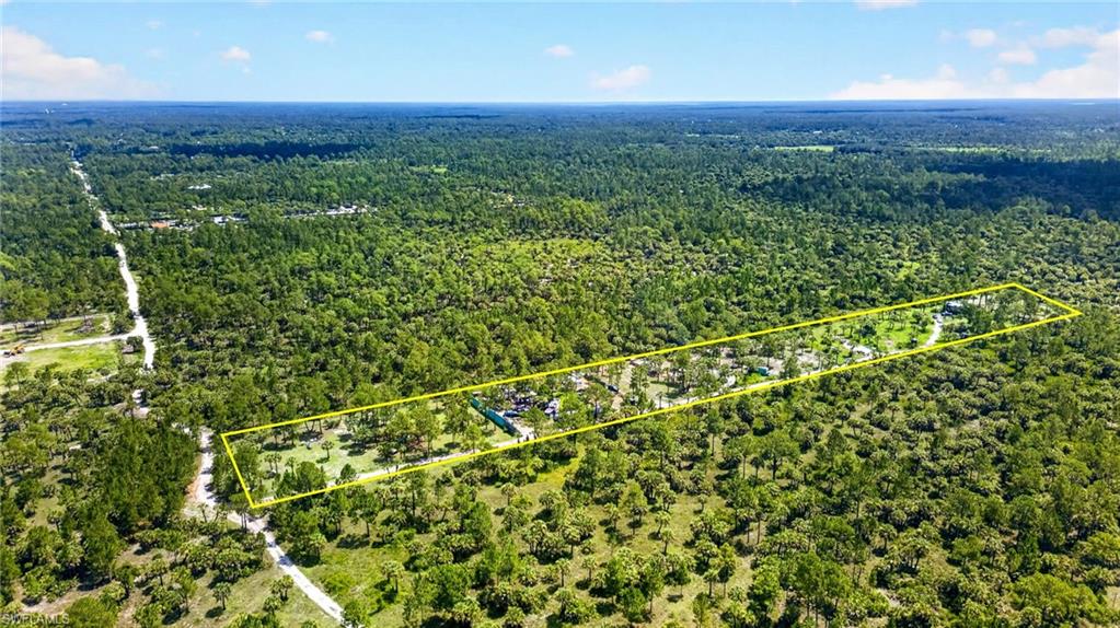 Naples Fl Naples Way Naples, FL 34117 - Photo 6 of 12 Expansive property featuring a cleared parcel with mature trees, surrounded by dense natural vegetation