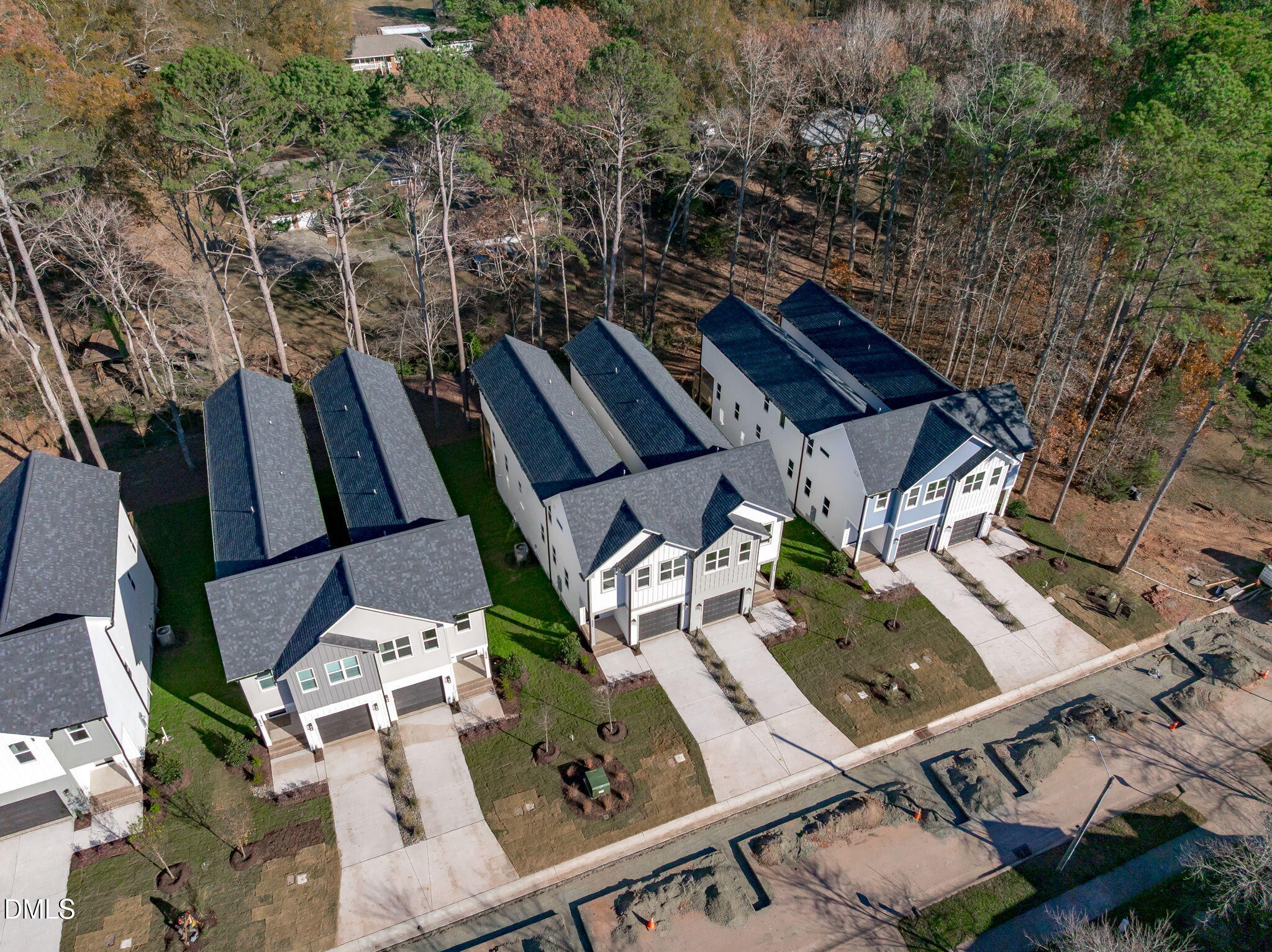 639 Conover Road, Unit A Durham, NC 27703 - Photo 44 of 49 an aerial view of a house with outdoor space