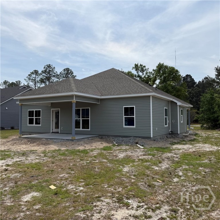 93 Ennis Road Pembroke, GA 31321 - Photo 6 of 36 Rear View. UNDER CONSTRUCTION Progress Photos