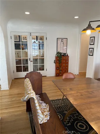 a bedroom with furniture and window