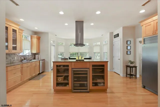 a room with furniture and a chair