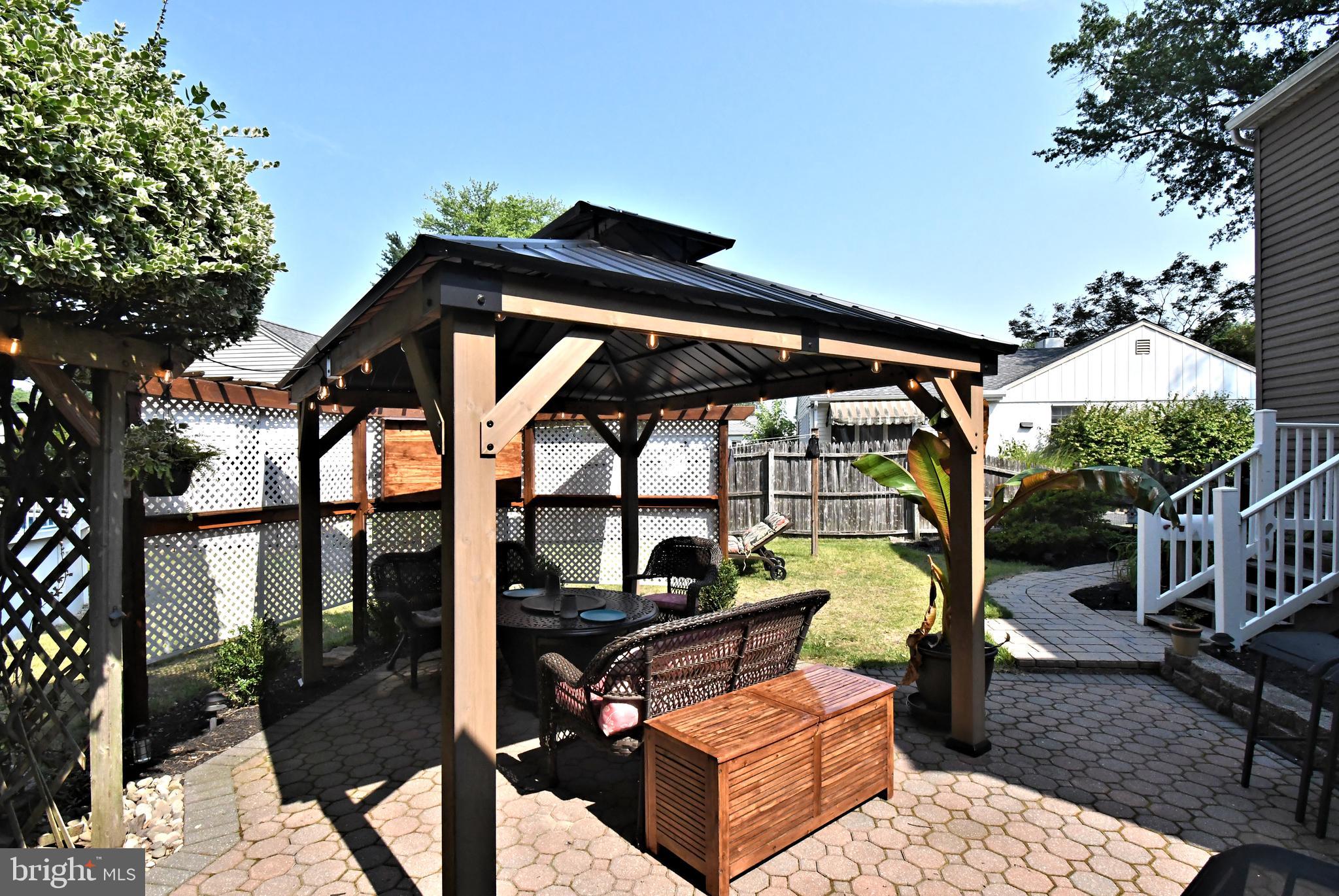 1031 Cardinal Road Norristown, PA 19403 - Photo 80 of 94 New wood gazebo with TV