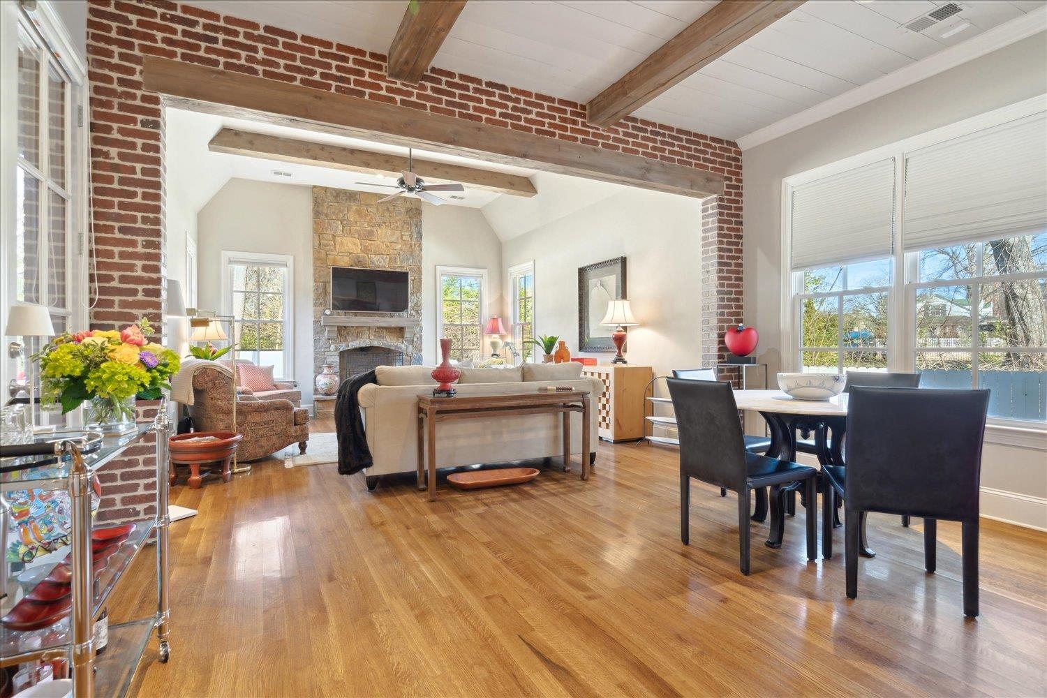 5140 Shady Grove Road Memphis, TN 38117 - Photo 17 of 39 a view of a dining room with furniture window and wooden floor