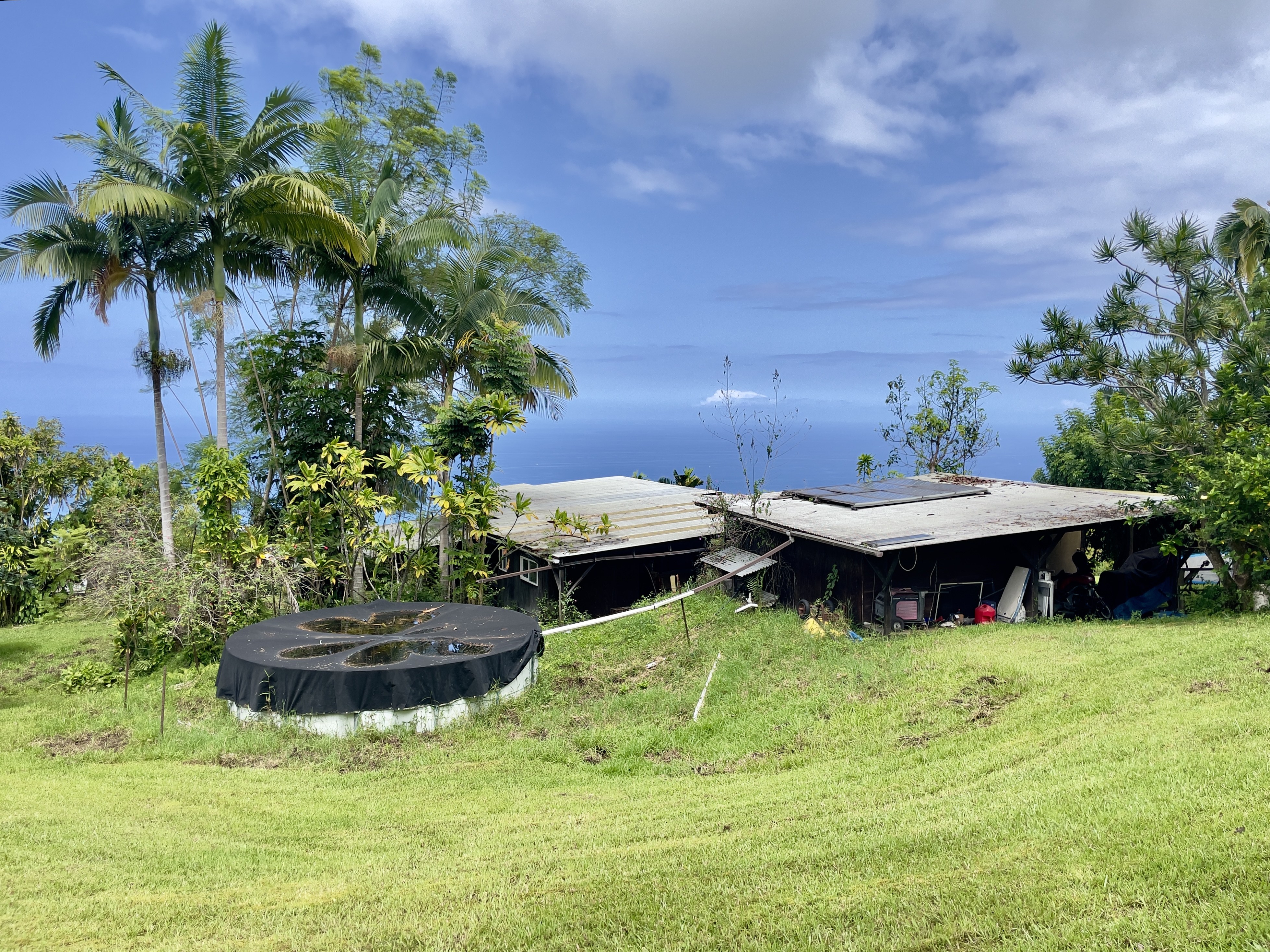84-539 Telephone Exchange Road Captain Cook, HI 96704 - Photo 6 of 30 a view of a swimming pool with a garden