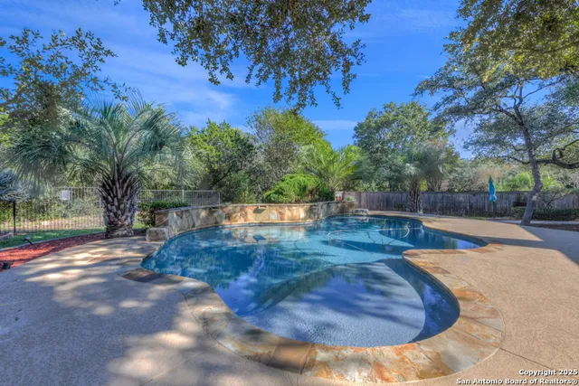 a view of outdoor space with garden