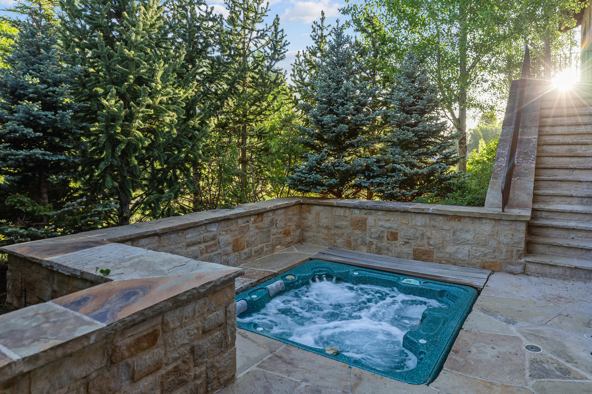 180 Liberty Bell Lane Telluride, CO 81435 - Photo 25 of 57 Stairs to South Patio