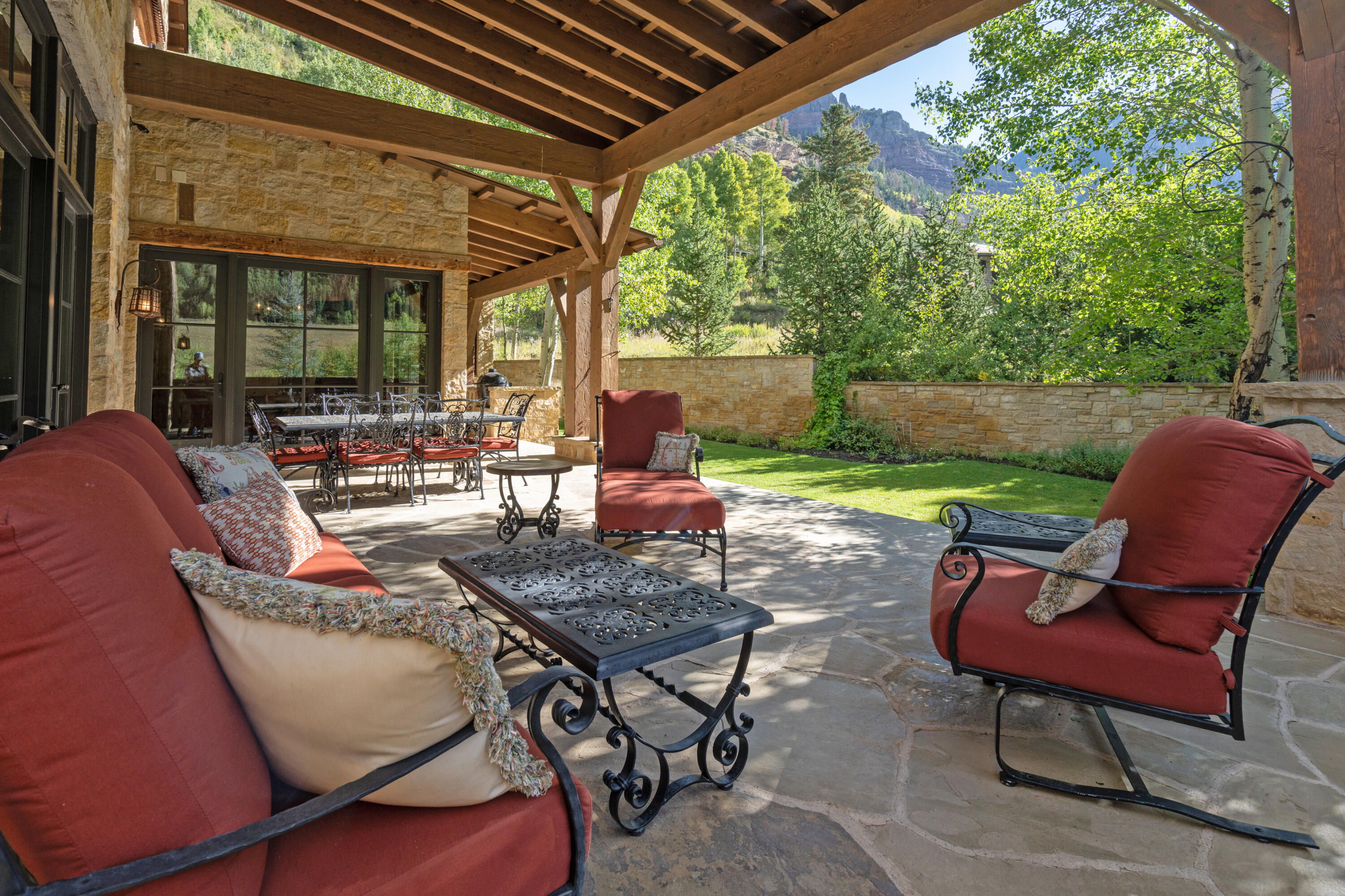180 Liberty Bell Lane Telluride, CO 81435 - Photo 44 of 57 Covered Patio