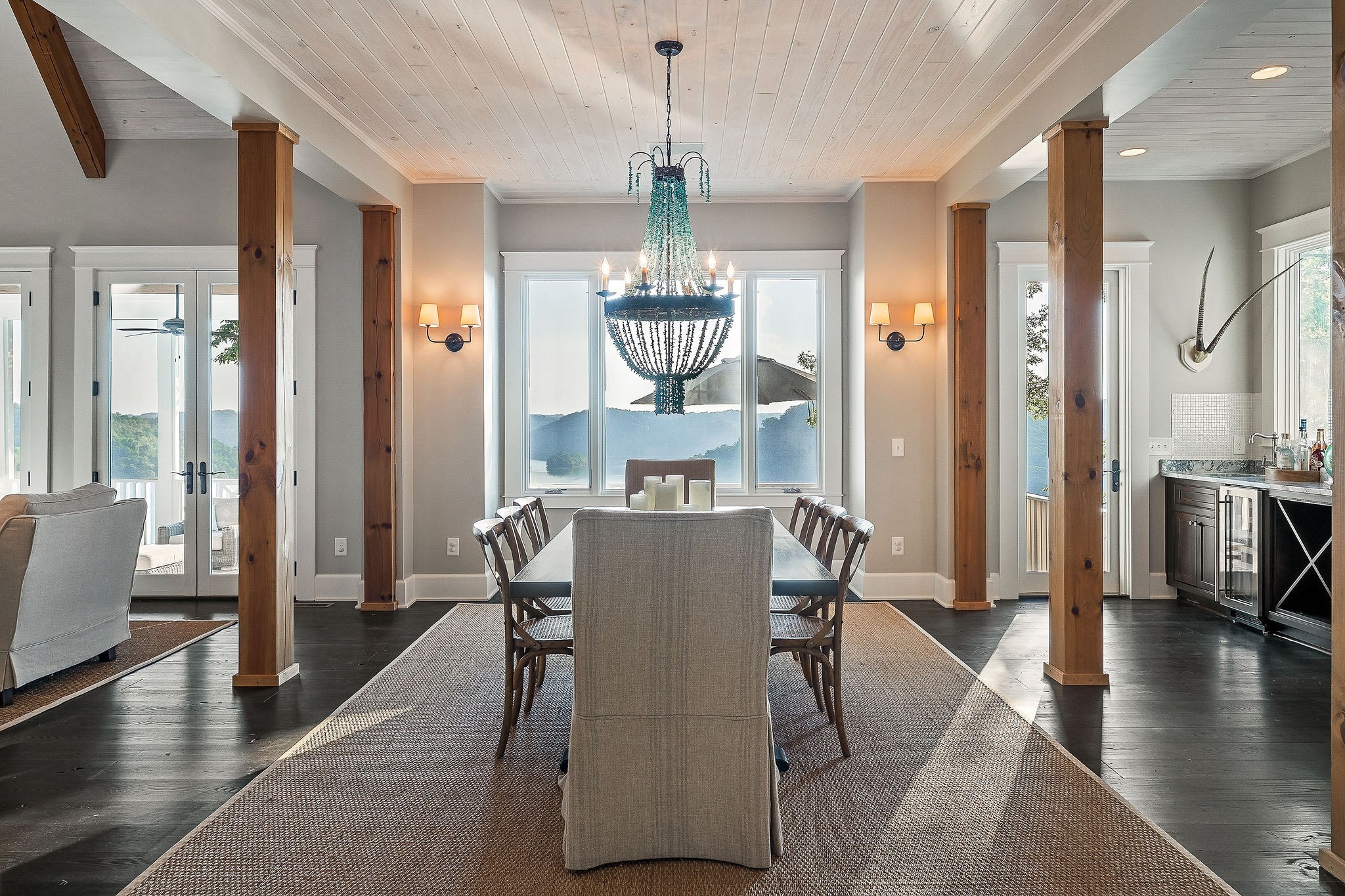 2183 Back Bone Road Sparta, TN 38583 - Photo 12 of 59 a view of a dining room with furniture window and wooden floor