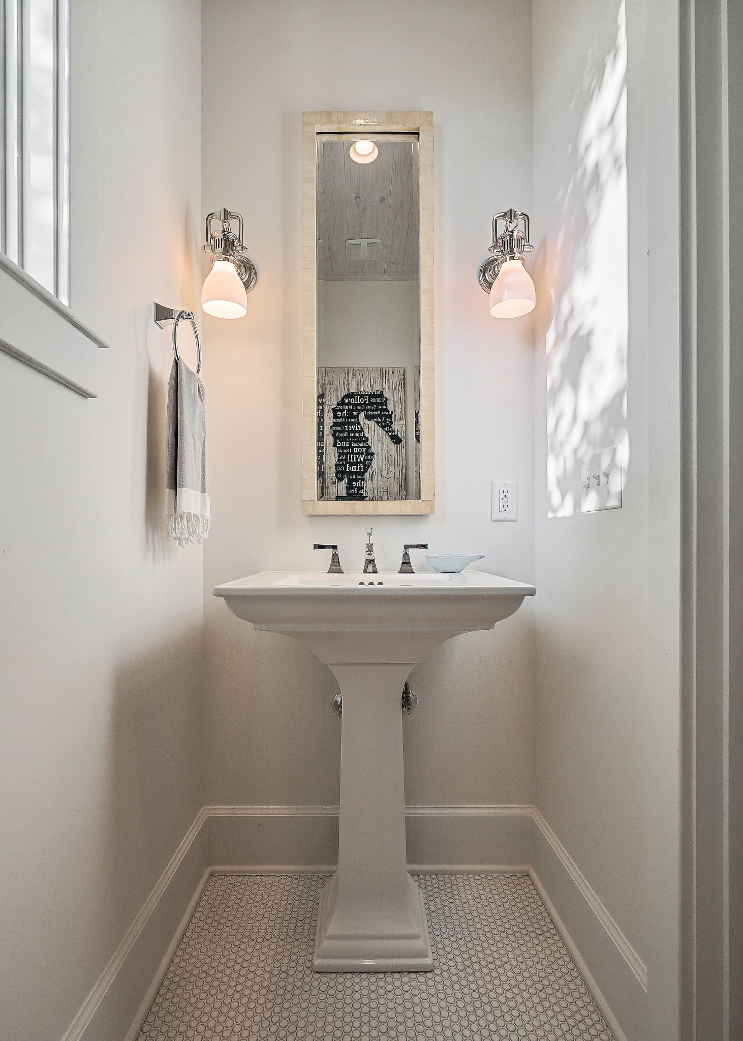 2183 Back Bone Road Sparta, TN 38583 - Photo 26 of 59 a bathroom with a sink a mirror and shower