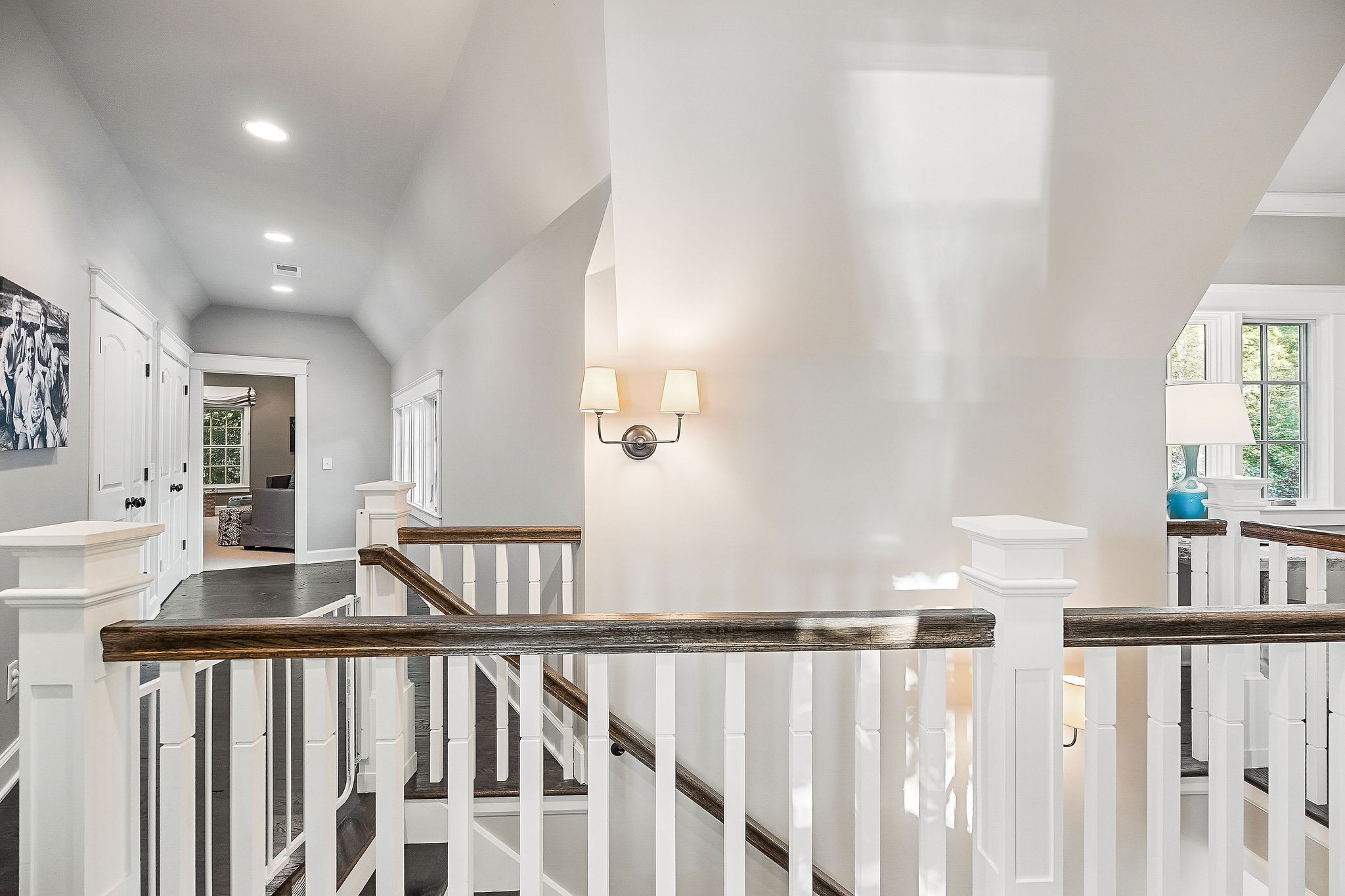 2183 Back Bone Road Sparta, TN 38583 - Photo 38 of 59 a view of staircase with wooden floor and windows