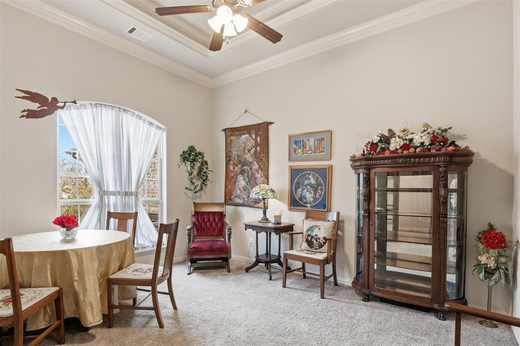 140 Flying Diamond Drive Springtown, TX 76082 - Photo 16 of 30 a living room with furniture and a large window