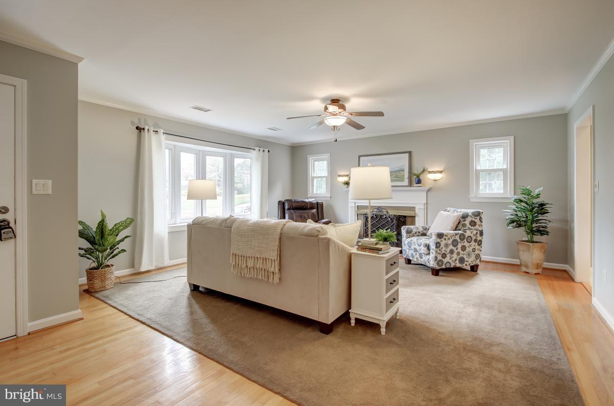 6588 Kelly Road Warrenton, VA 20187 - Photo 5 of 39 Lovely Gas Fireplace with Mantle