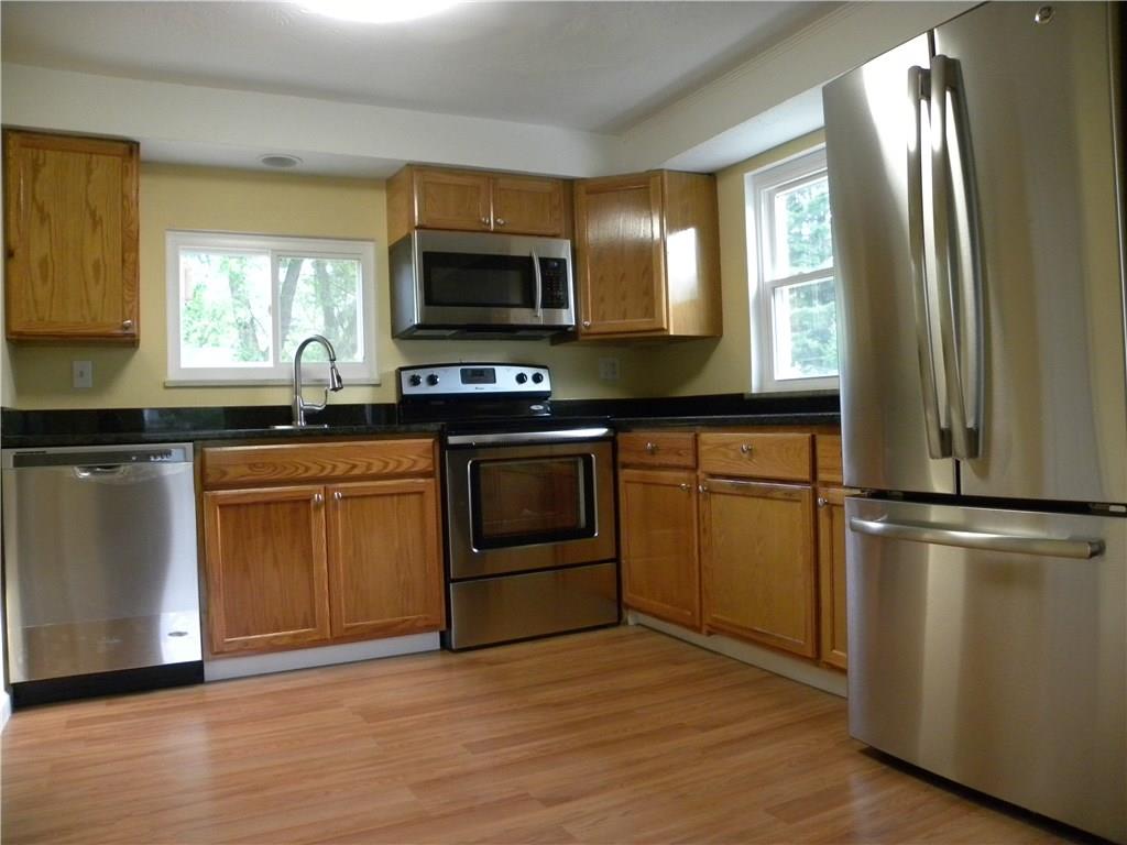 624 Highview Road Pittsburgh, PA 15234 - Photo 6 of 22 Bright kitchen with all new floor, counters, cabinets and marble counter tops.