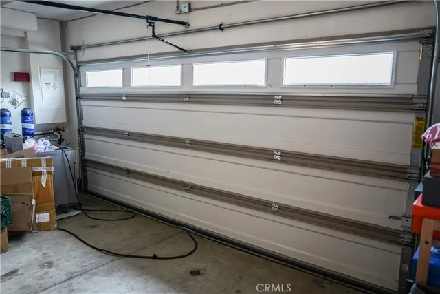 a close view of closet