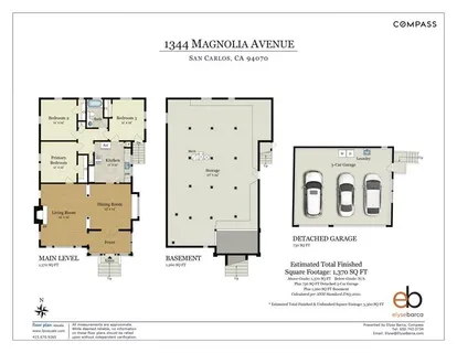 $1,988,000 | 1344 Magnolia Avenue, San Carlos, CA 94070