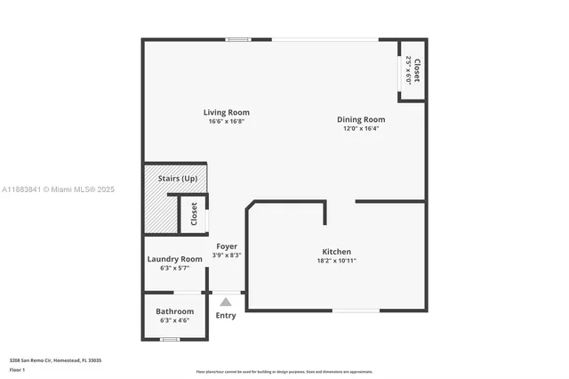 $2,190 | 3208 San Remo Circle, Homestead, FL 33035
