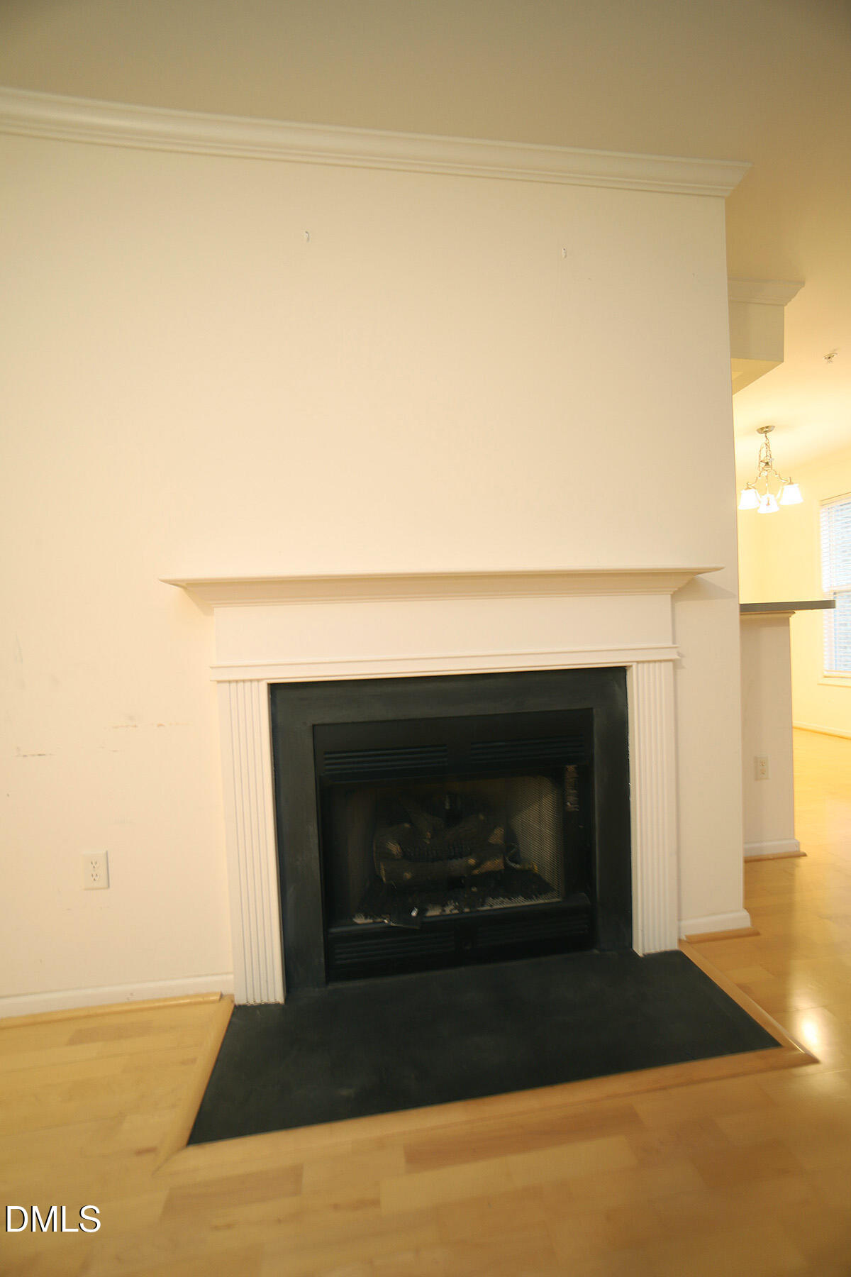 3161 Hemlock Forest Circle, Unit 101 Raleigh, NC 27612 - Photo 8 of 21 a living room with a fireplace
