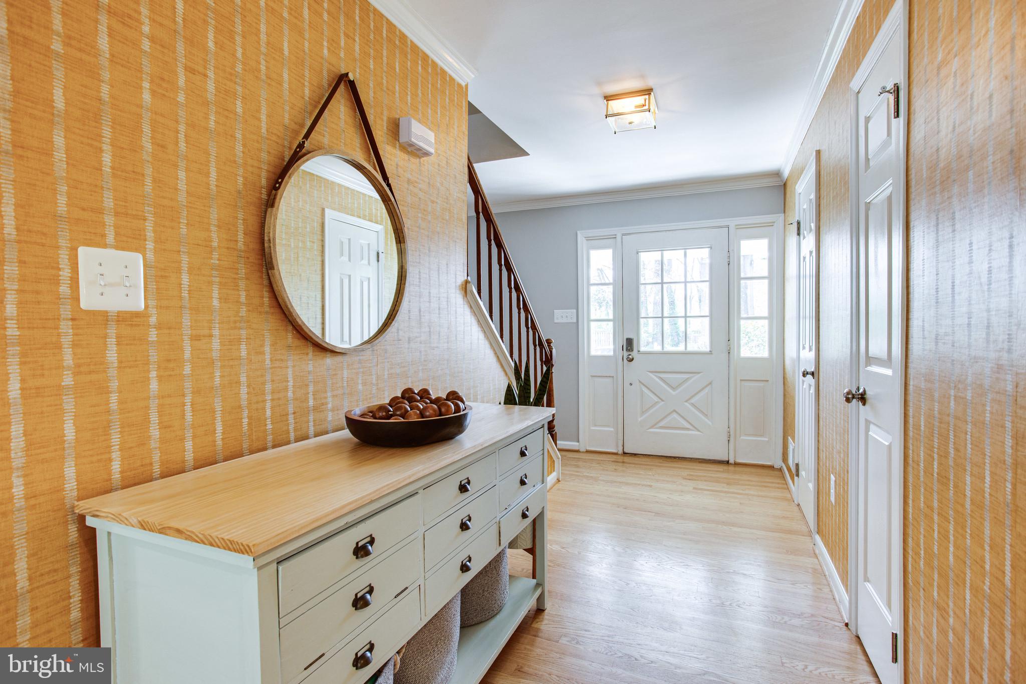 2714 Glencroft Road Vienna, VA 22181 - Photo 20 of 45 Warm & Welcoming Entry Hallway