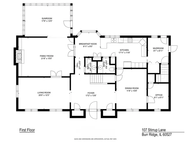 $1,100,000 | 107 Stirrup Lane, Burr Ridge, IL 60527