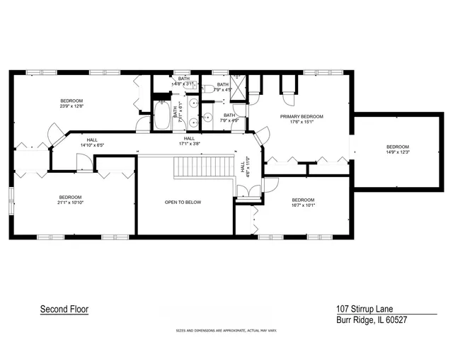 $1,100,000 | 107 Stirrup Lane, Burr Ridge, IL 60527