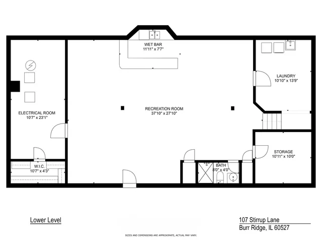 $1,100,000 | 107 Stirrup Lane, Burr Ridge, IL 60527