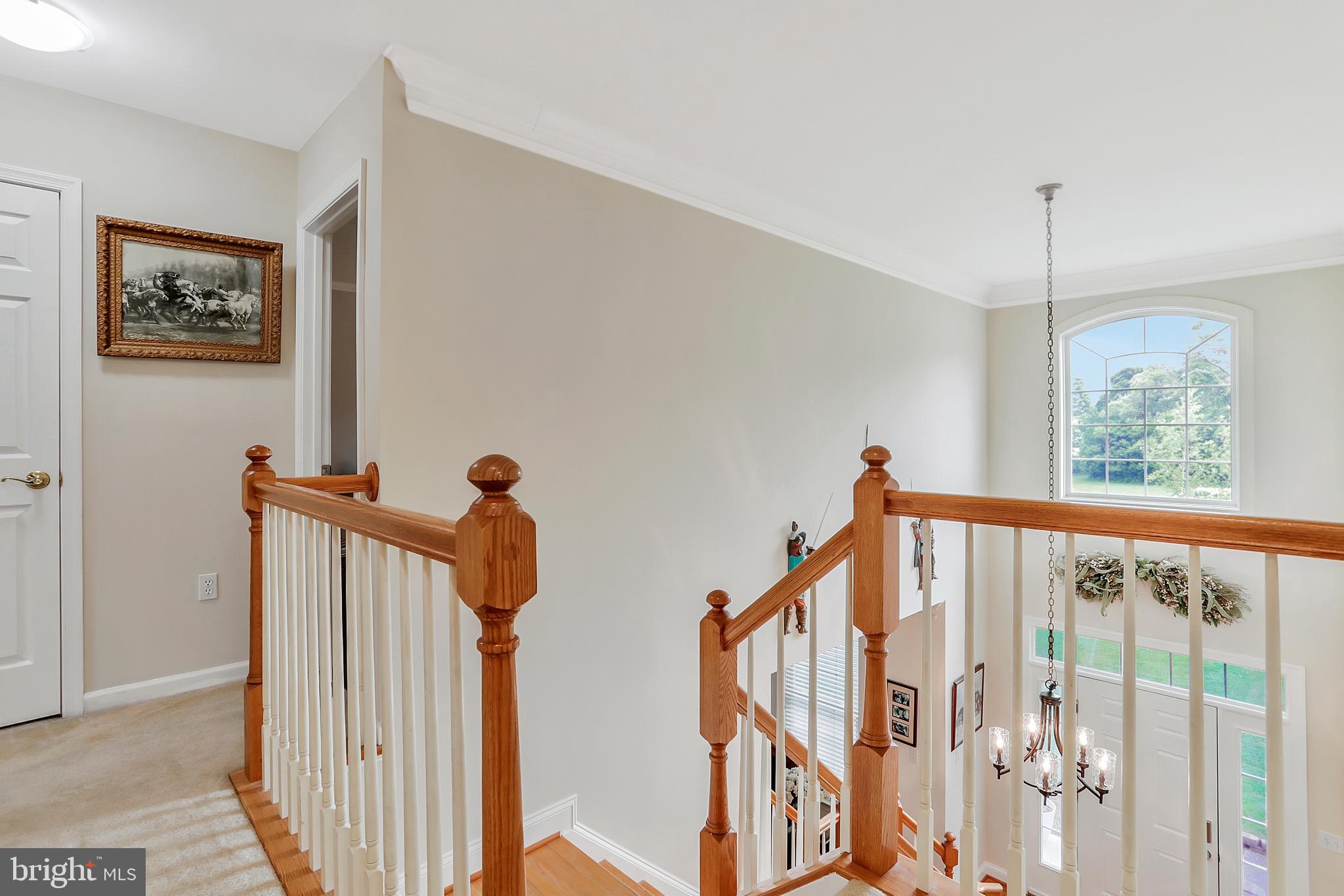 9404 Stottlemeyer Road Boonsboro, MD 21713 - Photo 28 of 81 Upper Hallway / Stairs to Foyer