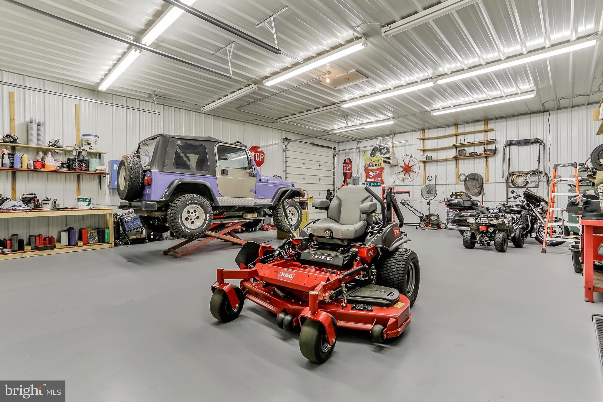 9404 Stottlemeyer Road Boonsboro, MD 21713 - Photo 55 of 81 FULLY Finished Work Shop / Garage 40x30