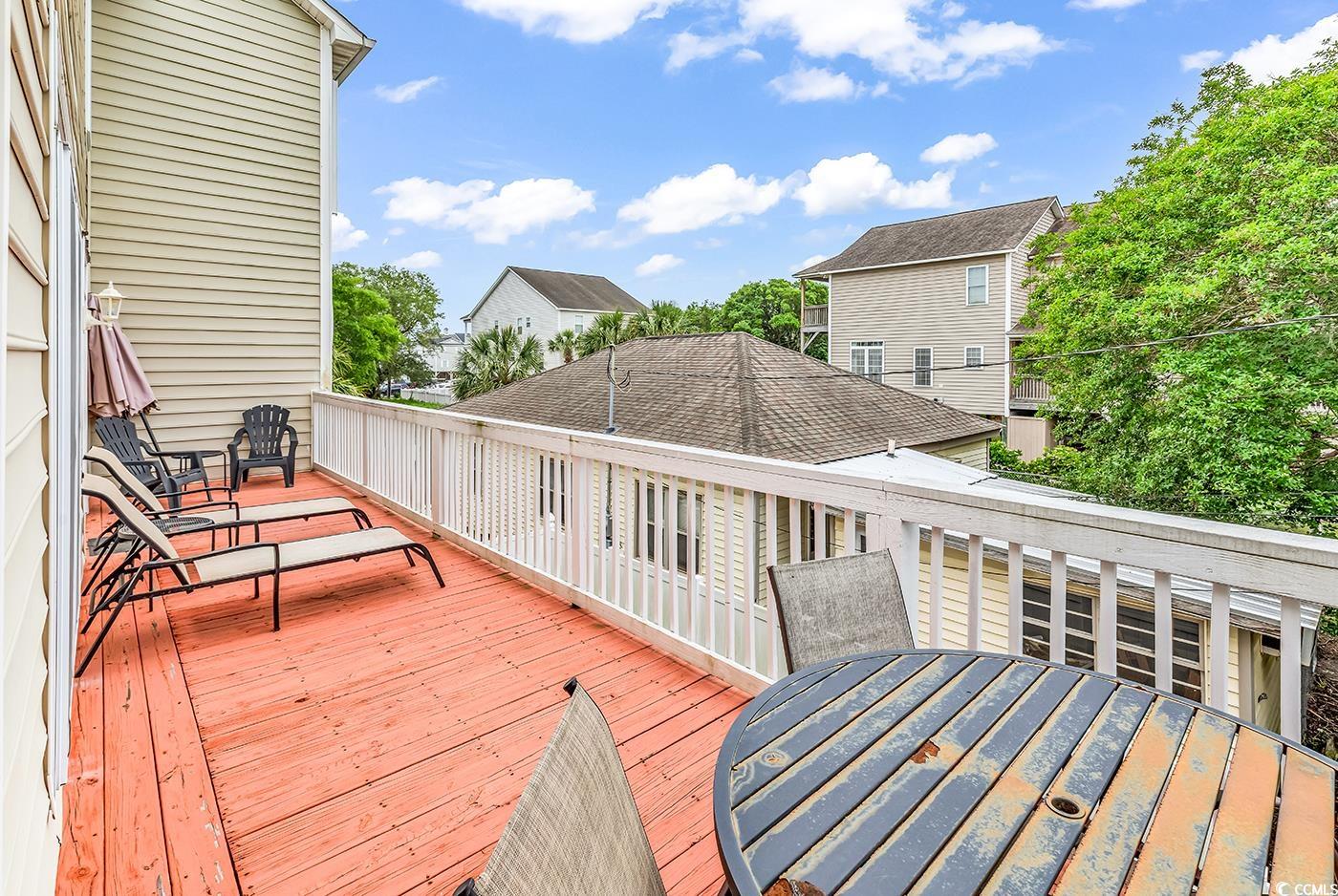 17 South Oak Drive Surfside Beach, SC 29575 - Photo 35 of 38 View of wooden deck