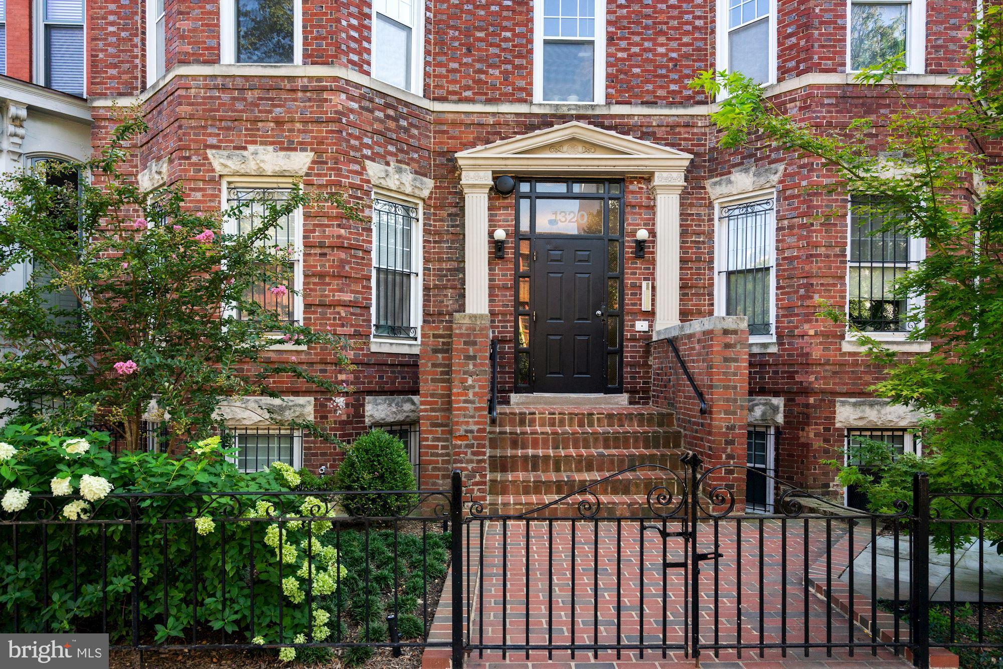 1320 R Street Northwest, Unit 5 Washington, DC 20009 - Photo 17 of 17 Front of the building. One-half block to 14th!