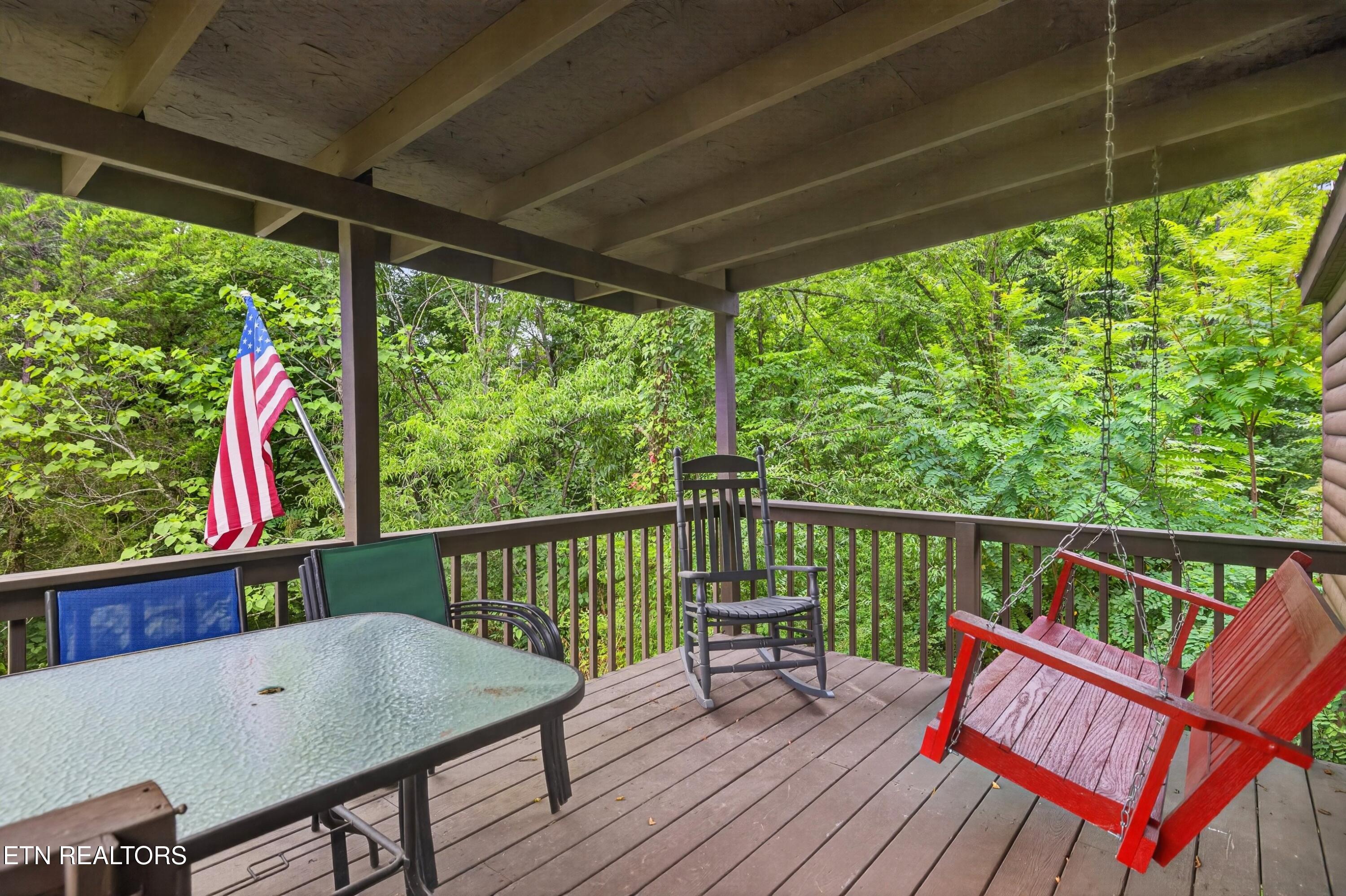 420 Blowing Cave Road Sevierville, TN 37876 - Photo 30 of 40 BlowingCaveCabin2Porch