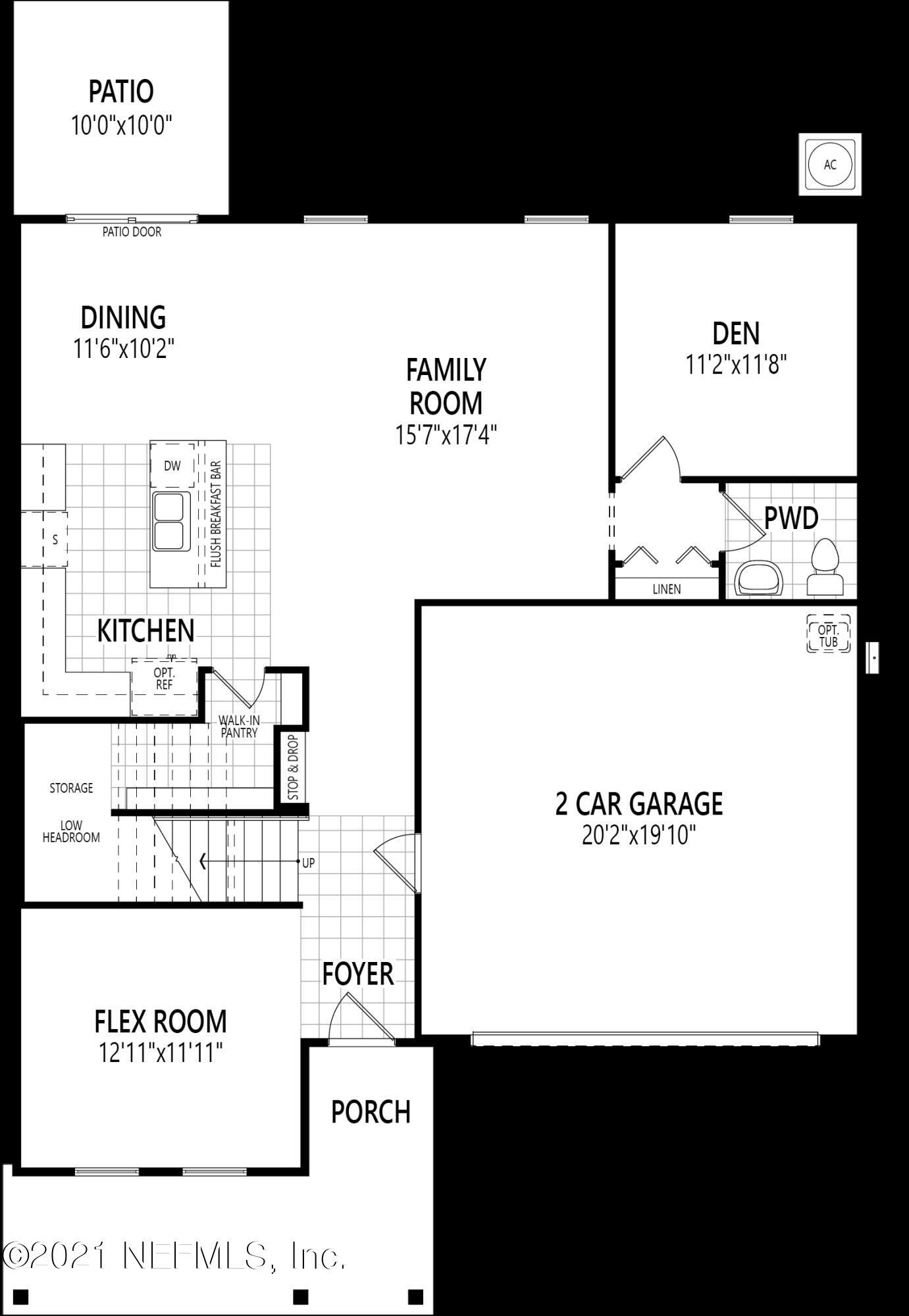 13116 Dunwick Road Jacksonville, FL 32256 - Photo 2 of 26 a picture of a floor plan