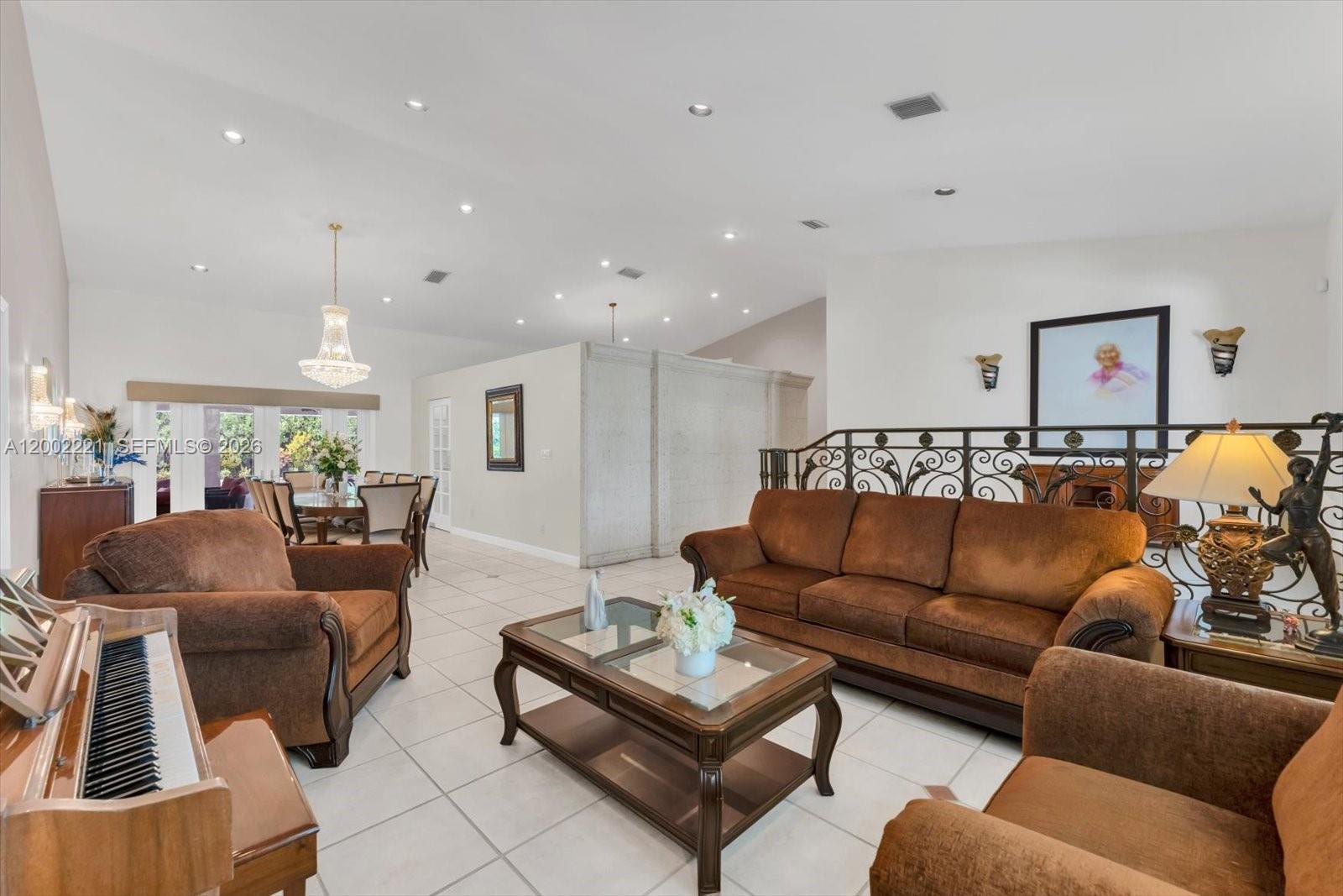 9941 Southwest 143rd Street Miami, FL 33176 - Photo 6 of 48 View of the formal living and dining spaces
