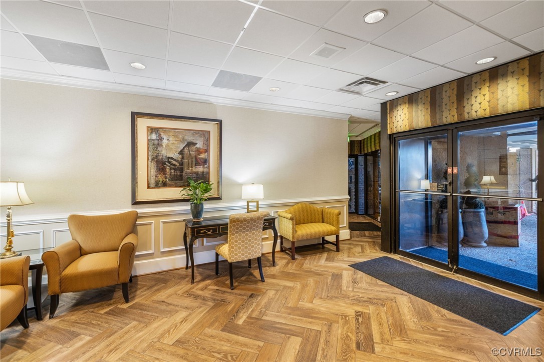 2956 Hathaway Road, Unit 807 Richmond, VA 23225 - Photo 37 of 44 Stylish Lobby to Greet Guests