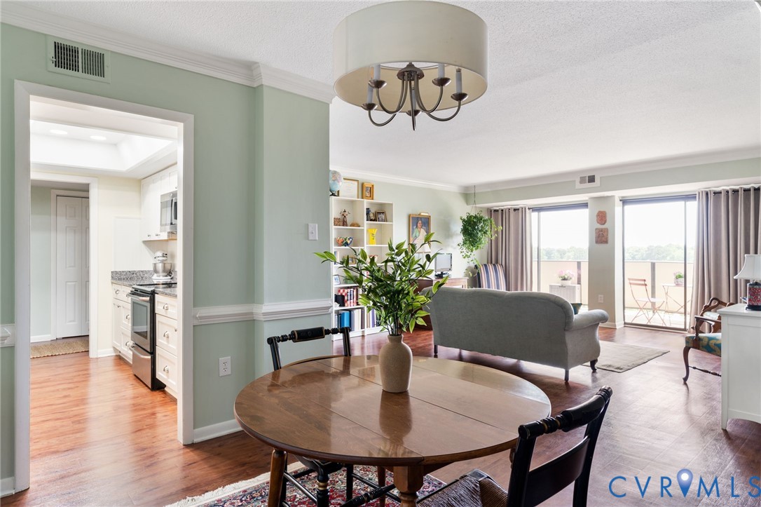 2956 Hathaway Road, Unit 807 Richmond, VA 23225 - Photo 9 of 44 Charming and open, the dining area flows seamlessl