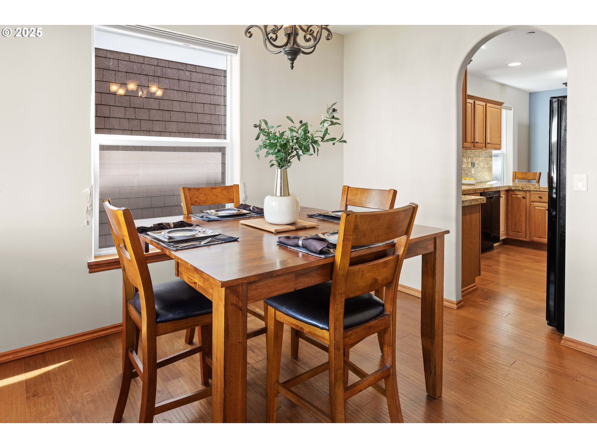 260 Round House Road Astoria, OR 97103 - Photo 17 of 37 a view of a dining room with furniture and window